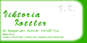viktoria kottler business card